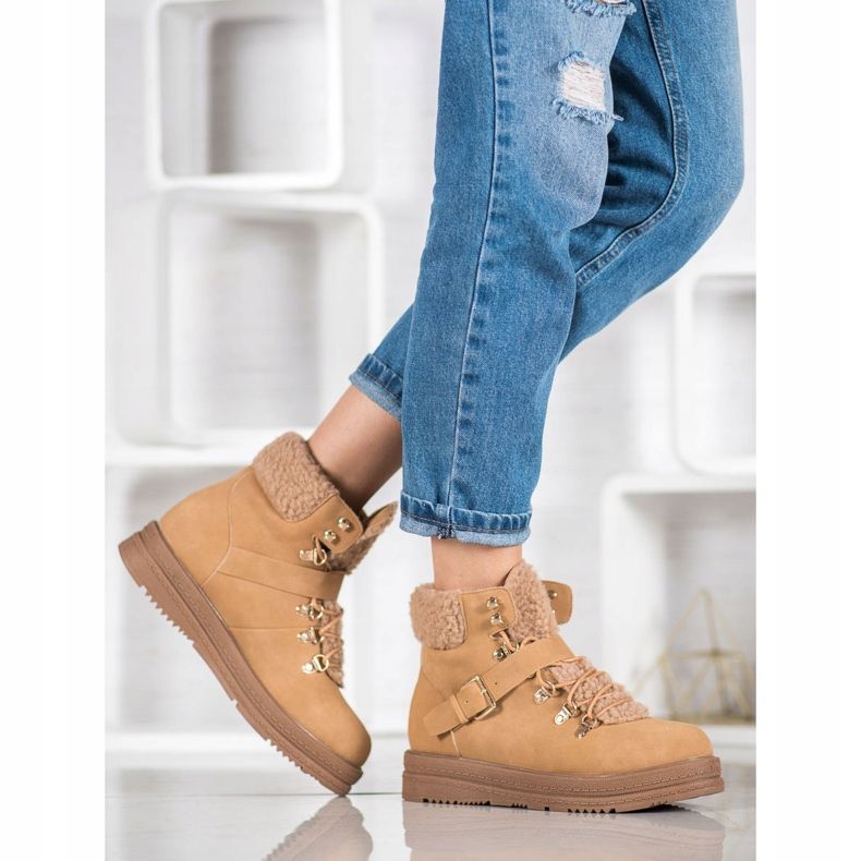 Stylové boty VICES hnědý 2