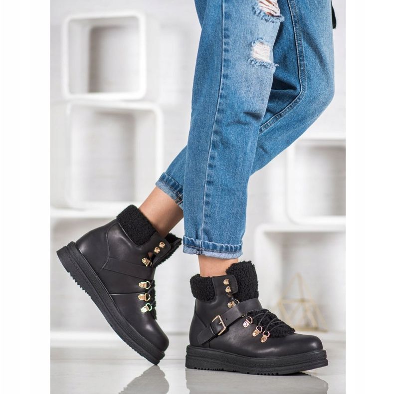 Stylové boty VICES černý 1