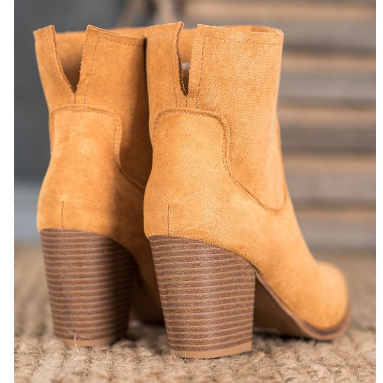 Seastar Nazouvací boty na sloupek hnědý 1