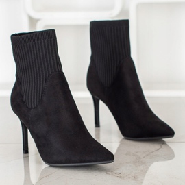 Nazouvací boty VINCEZA černý 1