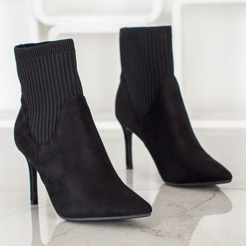 Nazouvací boty VINCEZA černý 1