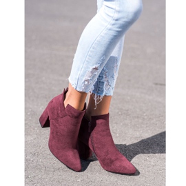 Vysoké boty VINCEZA červený 1