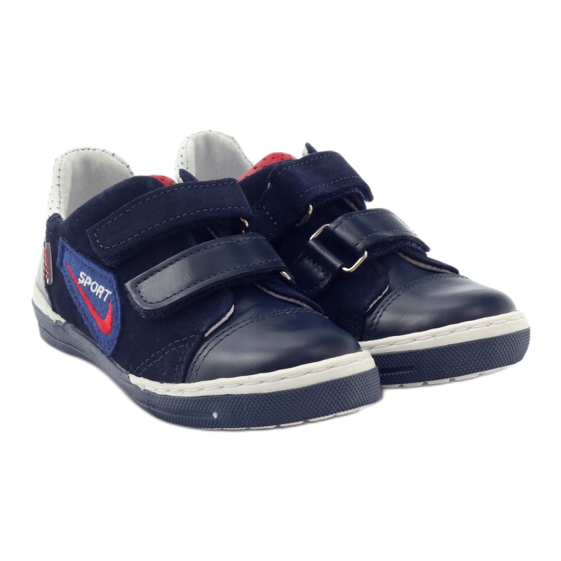 Chlapecká sportovní obuv Zarro 85/02 gr bílý červené vícebarevný 4