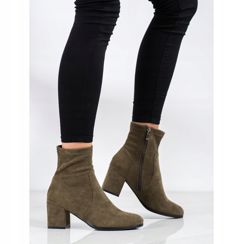 Evento Boty na vysokém podpatku zelená 1