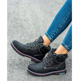 Arrigo Bello Teplé trekové boty černý 2