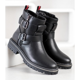 J. Star Pracovníci se sponami černý 1