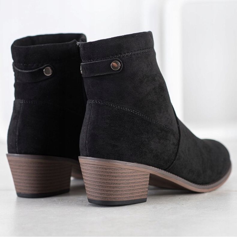 Camo Neformální boty na sloupku černá 1