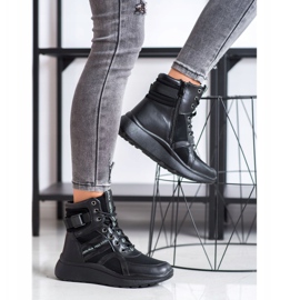 SHELOVET Zateplené sportovní boty černá 1 SHELOVET Zateplené sportovní boty černá 1