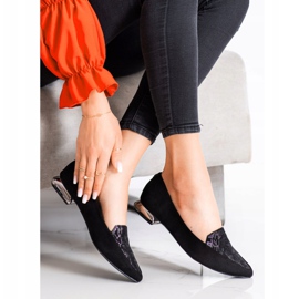 Goodin Módní čerpadla ve špici černý 1