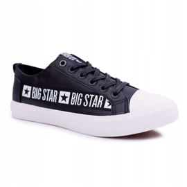 Pánské tenisky Big Star Black EE174069 bílý černý 3