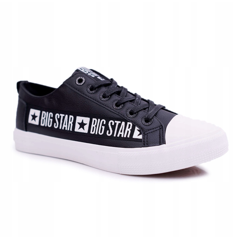 Pánské tenisky Big Star Black EE174069 bílý černá 3