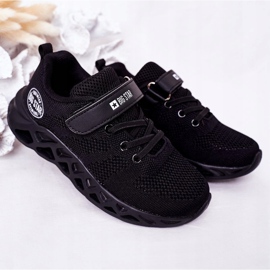 Dětské sportovní boty Tenisky Big Star HH374184 černé černá 2