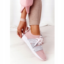 Dámská sportovní obuv Memory Foam Big Star HH274353 růžová růžový 2 Dámská sportovní obuv Memory Foam Big Star HH274353 růžová růžový 2