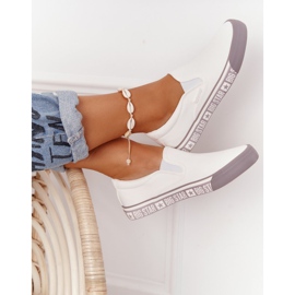 Dámské tenisky Nazouvací Big Star HH274007 bílá bílý 1