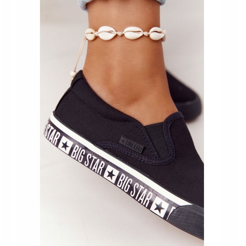 Dámské tenisky Nazouvací Big Star HH274012 černá 1