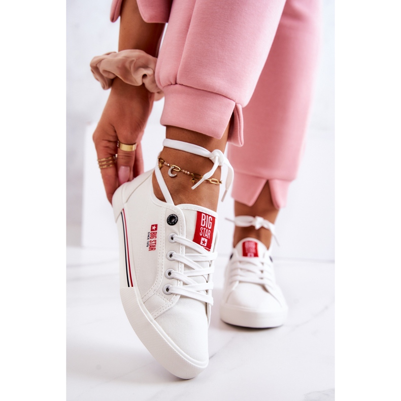Dámské tenisky Big Star HH274059 bílé bílý 2
