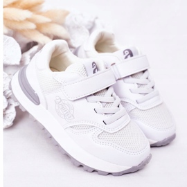 Apawwa Dětské sportovní boty Tenisky White Skatepark bílý 2