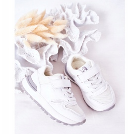 Apawwa Dětské sportovní boty Tenisky White Skatepark bílý 1