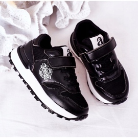 Apawwa Dětské sportovní boty Tenisky Černý Skatepark černá 1