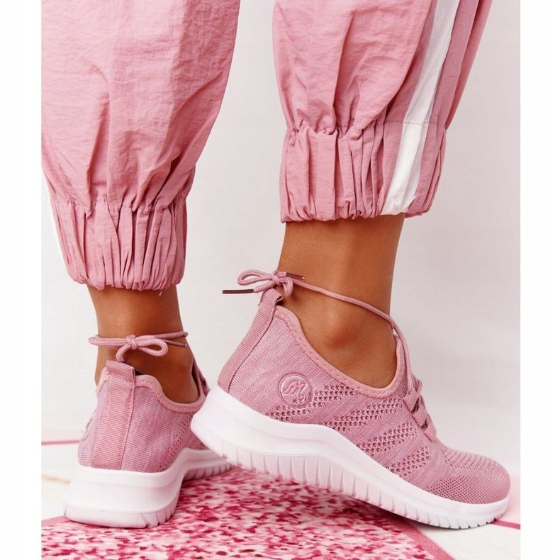 Dámské sportovní boty, růžové cvičení růžový 2