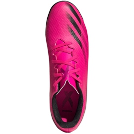 Kopačky Adidas X Ghosted.4 In pink FW6905 růžový růžový 1