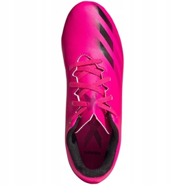 Kopačky adidas X Ghosted.4 FxG Jr růžové FW6932 růžový růžový 1