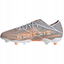 Kopačky Adidas Nemeziz.1 Fg Jr FW7357 námořnická modrá, vícebarevná šedá 1