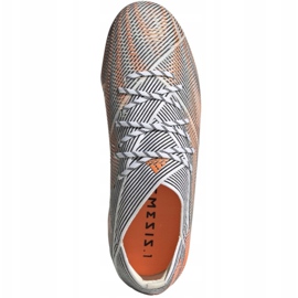 Kopačky Adidas Nemeziz.1 Fg Jr FW7357 námořnická modrá, vícebarevná šedá 2