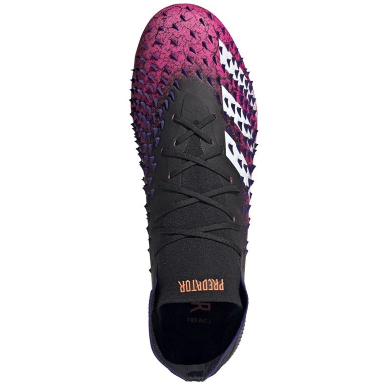 Kopačky Adidas Predator Freak.1 Fg M FW7241 vícebarevný černý 2