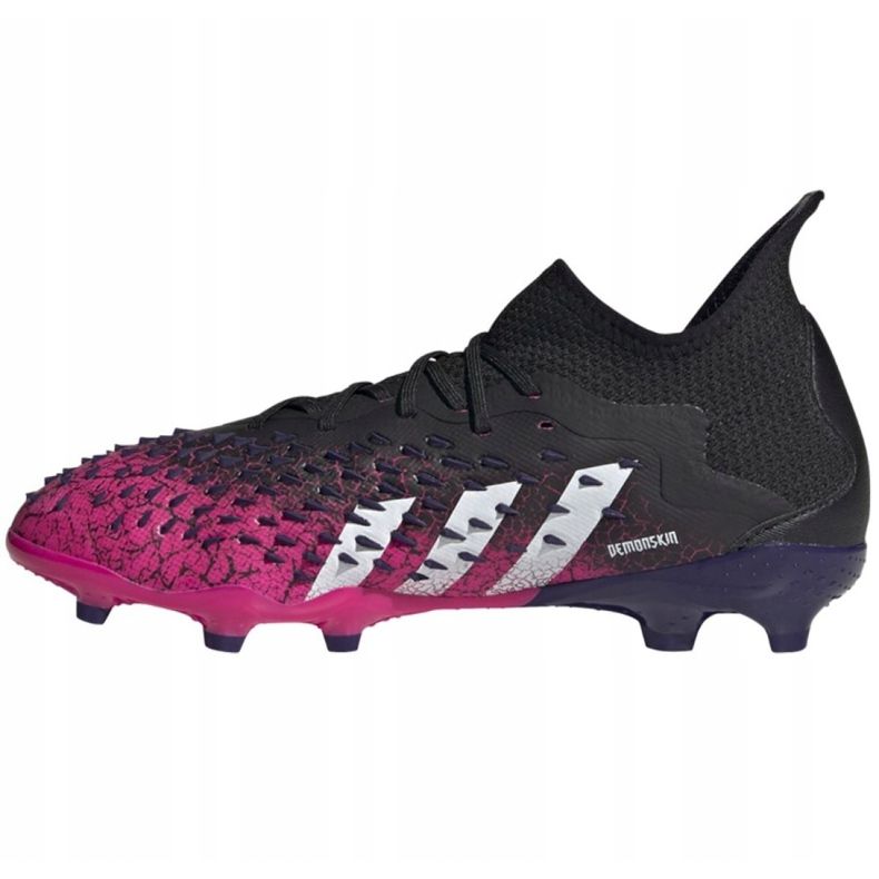 Kopačky Adidas Predator Freak.1 Fg Jr FW7528 vícebarevný černý 1