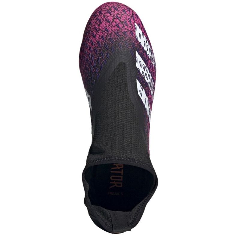 Kopačky Adidas Predator Freak.3 Ll Fg M FW7512 vícebarevný černý 2
