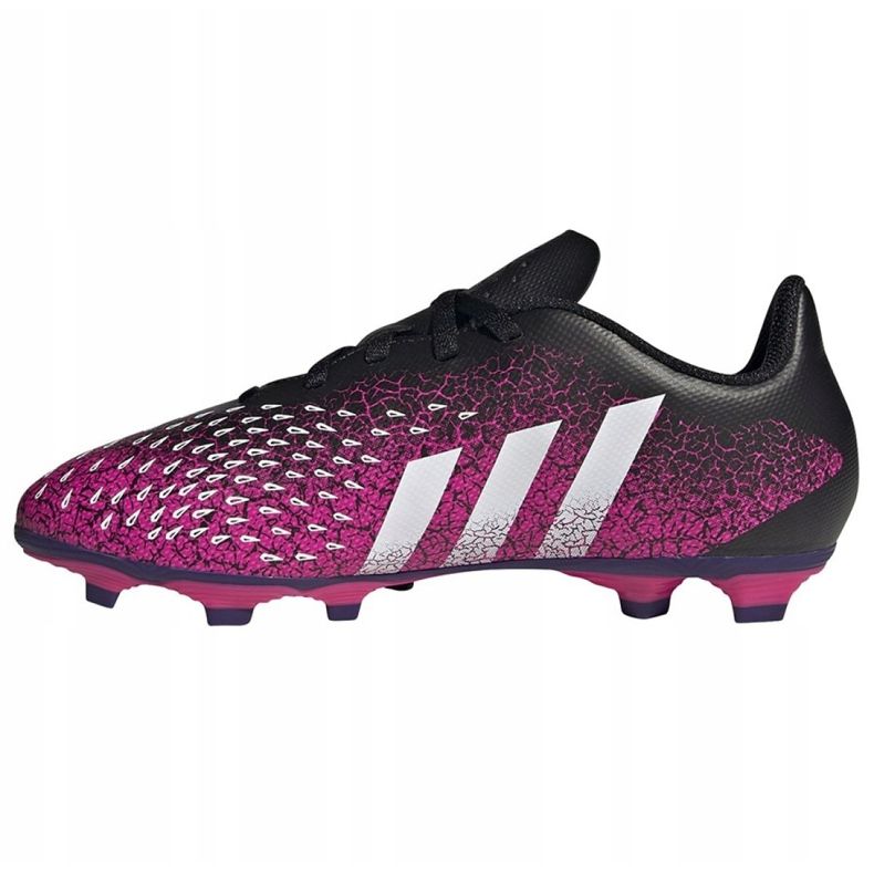 Kopačky Adidas Predator Freak.4 FxG Jr FW7536 vícebarevný růžový 1 Kopačky Adidas Predator Freak.4 FxG Jr FW7536 vícebarevný růžový 1