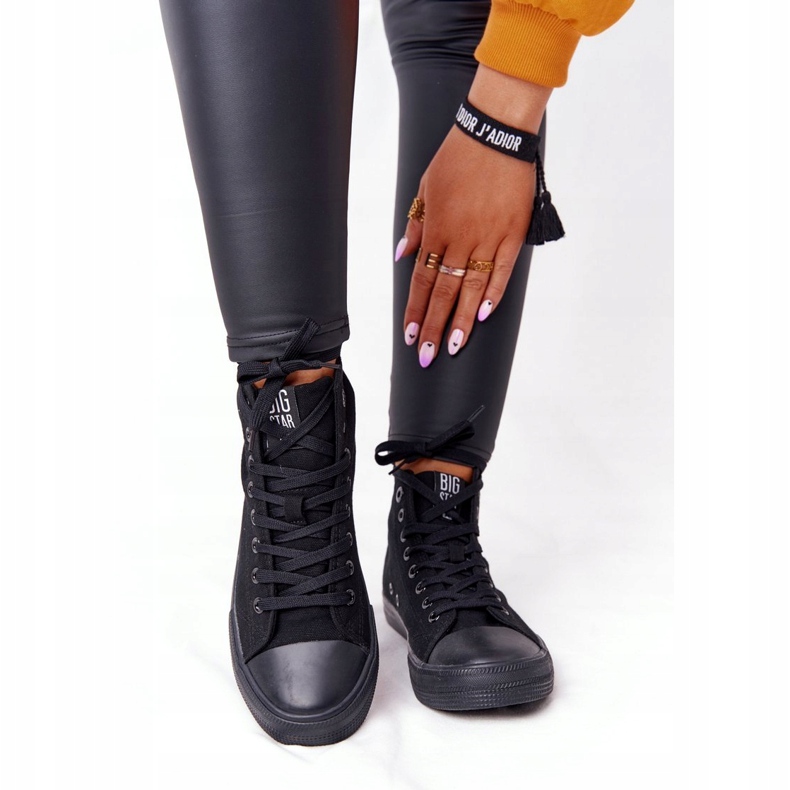 Vysoké tenisky Big Star FF274A170 Black černá 4