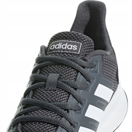 Šedá pánská obuv Adidas Runfalcon F36200 bílý 2