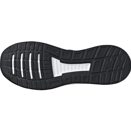 Šedá pánská obuv Adidas Runfalcon F36200 bílý 5