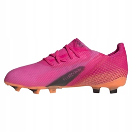 Kopačky Adidas X Ghosted.1 Fg Jr FW6956 růžová, oranžová růžový 1 Kopačky Adidas X Ghosted.1 Fg Jr FW6956 růžová, oranžová růžový 1