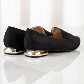 Goodin Lodičky Se Zlatou Patou černá 1