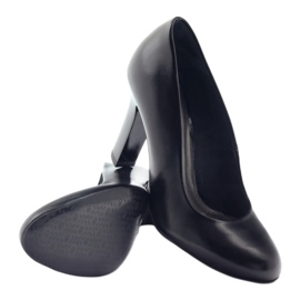 Edeo Černá Pumpy Na Sloupu 3