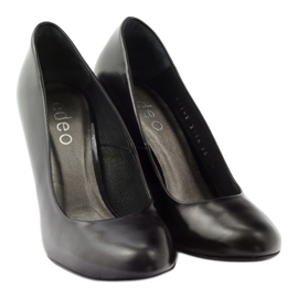 Edeo Černá Pumpy Na Sloupu 4