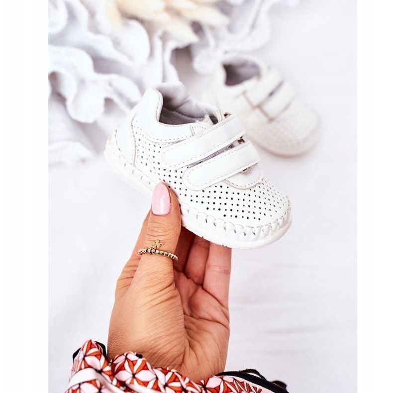 Apawwa Dětská sportovní obuv White Billie bílý 2