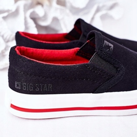 Dětské nazouvací tenisky Big Star HH374013 černé černý 2