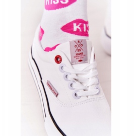 Dámské tenisky na platformě Cross Jeans FF2R4001C bílé bílý 2 Dámské tenisky na platformě Cross Jeans FF2R4001C bílé bílý 2