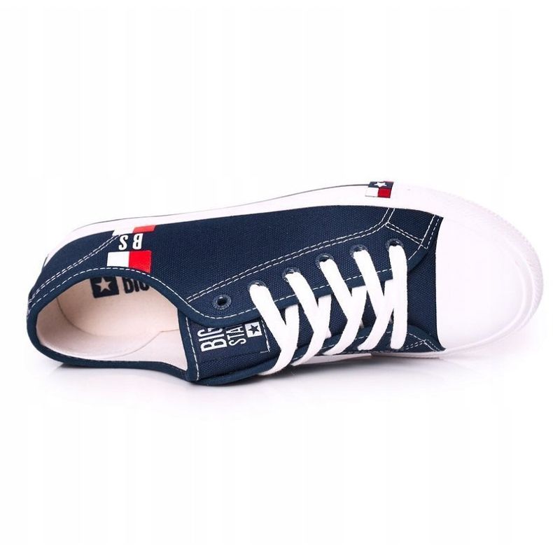 Pánské námořnické modré tenisky Big Star HH174326 námořnická modrá 1