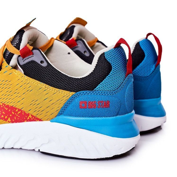 Pánská sportovní obuv Memory Foam Big Star HH174237 Orange oranžový vícebarevný 1