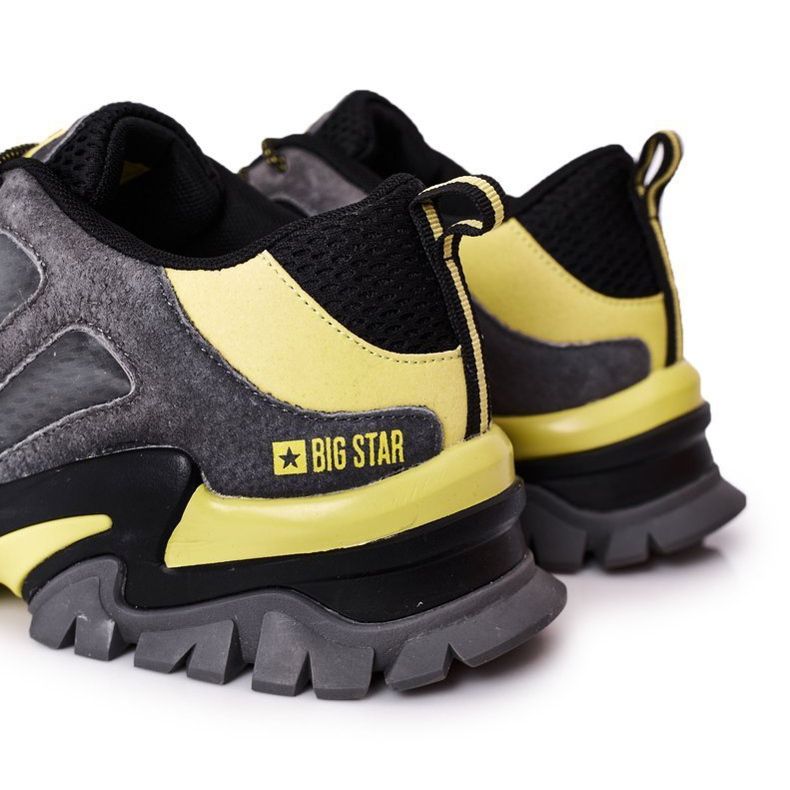 Pánská sportovní obuv Memory Foam Big Star HH174278 Černá černý 1