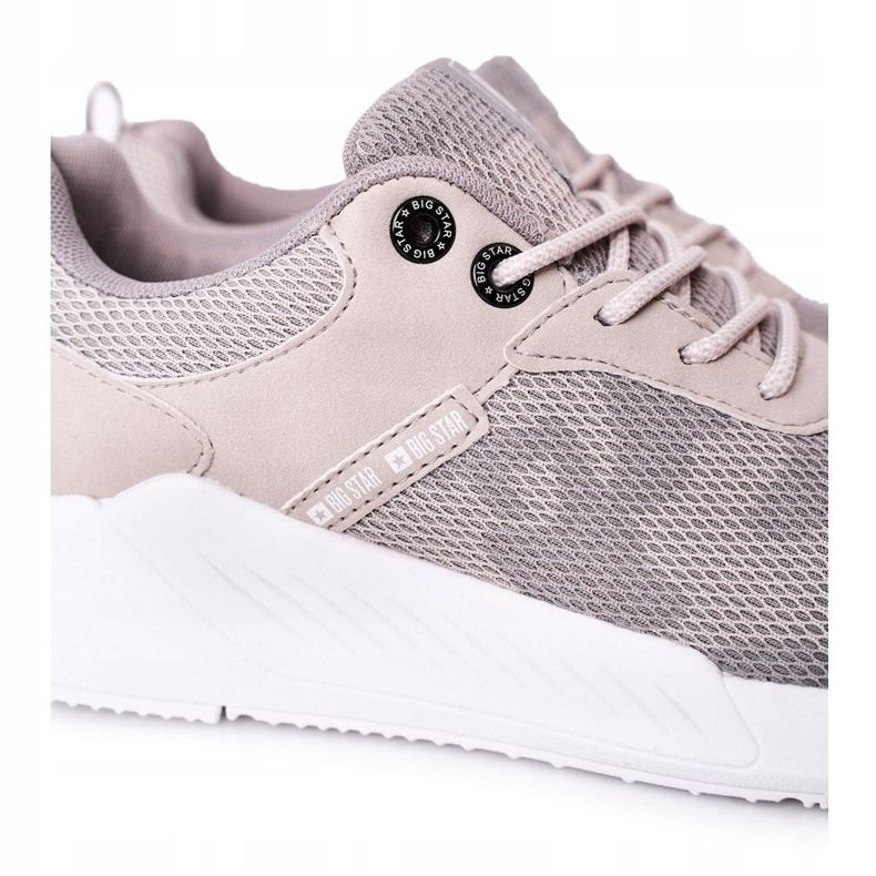 Pánská sportovní obuv Memory Foam Big Star HH174139 Šedá 1 Pánská sportovní obuv Memory Foam Big Star HH174139 Šedá 1