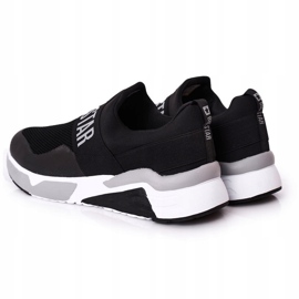 Pánské sportovní boty Nazouvací paměťová pěna Big Star HH174148 černá bílý 1