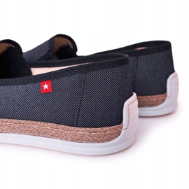 Pánské espadrilky Big Star HH176002 Navy Blue modrý 1