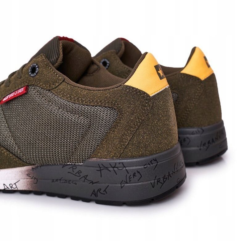 Pánská sportovní obuv Memory Foam Big Star FF174209 zelená 1