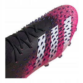 Kopačky Adidas Predator Freak.1 Low Ag M FZ3751 černá, černá, růžová černý 2